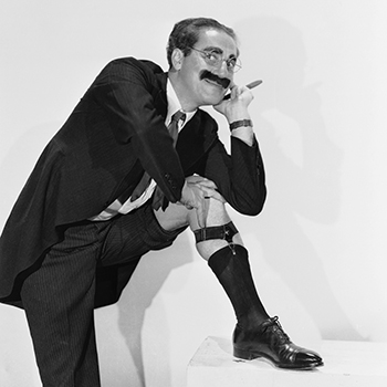 Groucho Marx y la radio